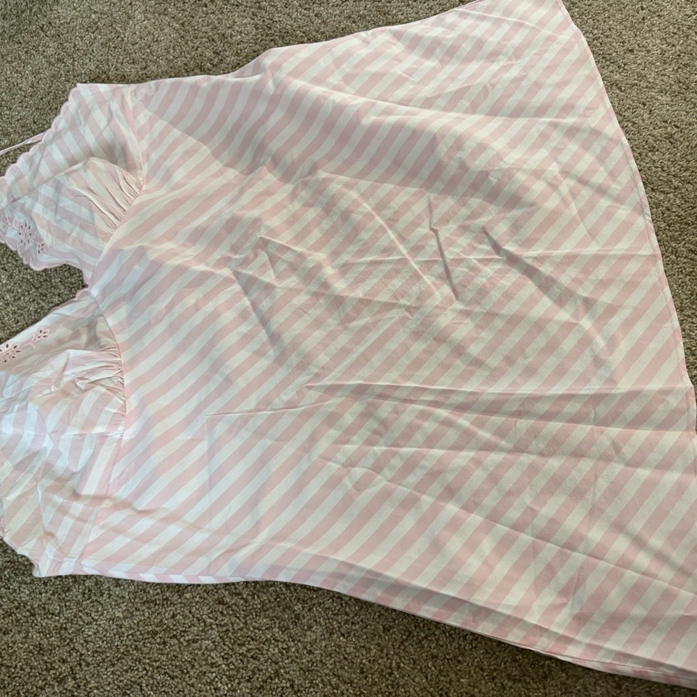 Victoria's Secret Pink and White Striped Nightgown